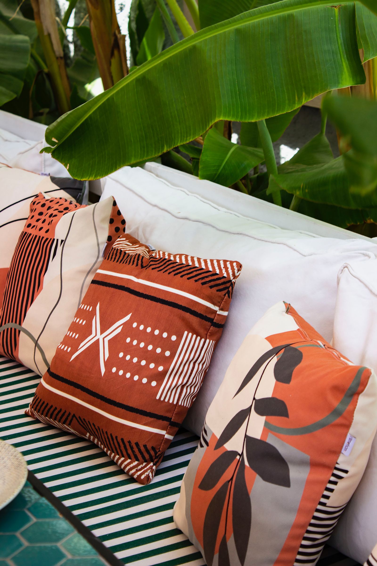 Bolster & floor cushion styling